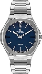 Wainer WA.10122-B Gümüş-Mavi Erkek Kol Saati