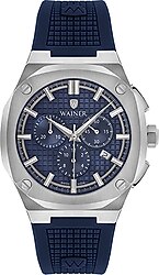 Wainer WA.10200-C Mavi-Gümüş Erkek Kol Saati