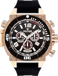 Wainer WA.10920-H Siyah-Rose Gold Erkek Kol Saati