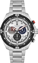 Wainer WA.15559-B Gümüş-Beyaz Erkek Kol Saati