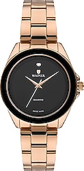 Wainer WA.18088-C Rose Gold-Siyah Kadın Kol Saati