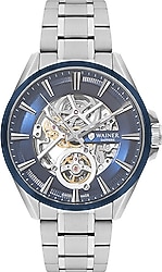 Wainer WA.25511-B Gümüş-Mavi Erkek Kol Saati