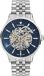 Wainer WA.25705-B Gümüş-Mavi Erkek Kol Saati