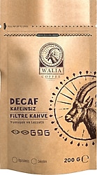 Walia Coffee Decaf Kafeinsiz Filtre Kahve 200 gr