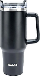Walke Luxury Siyah 1.2 lt Pipetli Termos Bardak