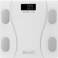 Walke Premium Beyaz Dijital Akıllı Tartı