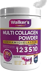 Walker 's Vitamins Multi Kolajen Ceramide + Elastin 330 gr Toz
