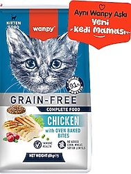 Wanpy Tahılsız Tavuklu 8 kg Yavru Kedi Maması
