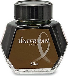 Waterman 50 ml Cam Şişe Dolma Kalem Mürekkebi