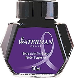 Waterman Cam Şişe 50 ml Mor Dolma Kalem Mürekkebi