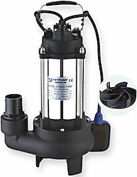 Water Sound V1100BF Kirli Su 1.5 Hp Drenaj Dalgıç Pompa