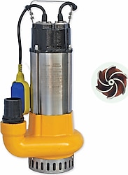 Water Sound V1100F Kirli Su 1.5 Hp Drenaj Dalgıç Pompa