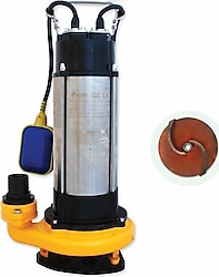 Water Sound V1500F Kirli Su 2 Hp Drenaj Dalgıç Pompa