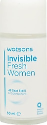Watsons Invisible Fresh Kadın Roll-On 50 ml