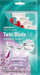 Watsons 2 Bıçaklı Kullan At 6'lı Kadın Tıraş Bıçağı