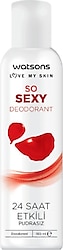Watsons So Sexy Pudrasız Kadın Deodorant 150 ml