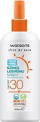 Watsons 200 ml 30 Faktör Sprey Güneş Losyonu