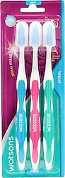 Watsons Spiral Orta 3 Adet Diş Fırçası