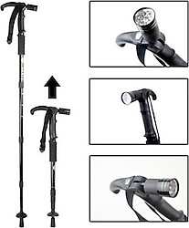 Watton WT-002 Işıklı Katlanır Baston