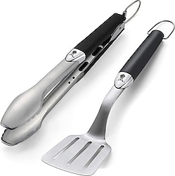 Weber 6645 Premium Set Mangal Maşası ve Spatulası