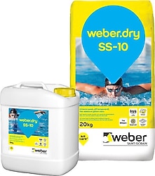 Weber weberdry SS-10 Easy 20 kg Toz 10 lt Sıvı Set Yalıtım Malzemesi