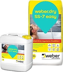 Weber weberdry SS-7 Easy 20 kg Toz 6 lt Sıvı Set Yalıtım Malzemesi