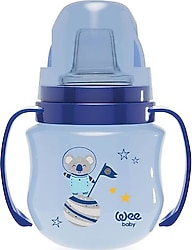 Wee Baby 753 Galaxy Mavi Akıtmaz Alıştırma Bardağı 125 ml