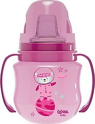 Wee Baby 753 Galaxy Pembe Akıtmaz Alıştırma Bardağı 125 ml