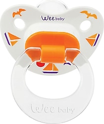 Wee Baby 833 Desenli Silikon Damaklı No:1 0-6 Ay Emzik