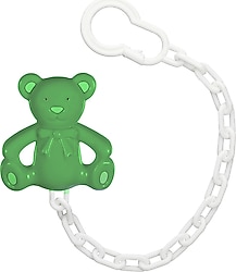 Wee Baby 903 Figürlü Yeşil Emzik Askısı