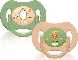 Wee Baby Duo Simetrik Uçlu No:2 6-18 Ay Emzik