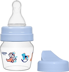 Wee Baby Mini PP 30 ml Alıştırma Bardağı Seti Mavi