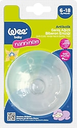 Wee Baby Nanninom Geniş Ağızlı No:2 6-18 Ay Biberon Emziği