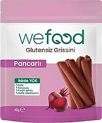 Wefood Glutensiz Pancarlı Grissini 40 gr