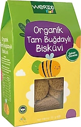 Wefood Kids Organik Tam Buğdaylı Bisküvi 55 gr