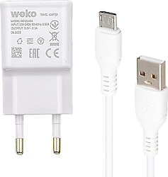 Weko WK-21434 S6 10.5 W Micro USB Kablolu Hızlı Şarj Kablosu