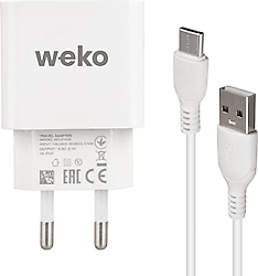 Weko WK-21435 10.5 W Type-C Kablolu Hızlı Şarj Aleti