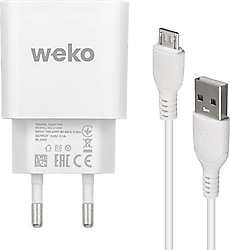 Weko WK-21436 Micro USB Kablolu Hızlı Şarj Aleti