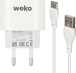 Weko WK-21442 15 W Type-C Kablolu Hızlı Şarj Aleti