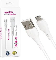 Weko WK-22017 1 m Micro USB Hızlı Şarj Kablosu