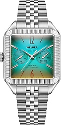 Welder Royal WWRC850 Gümüş-Turkuaz Erkek Kol Saati