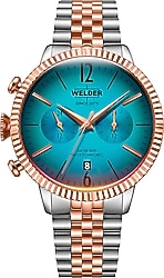 Welder Royal WWRC871 Rose Gold-Mavi Erkek Kol Saati