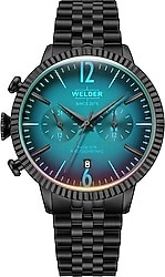 Welder Royal WWRC875 Siyah-Mavi Erkek Kol Saati