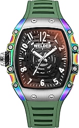 Welder W75 WRH3005-R Yeşil Erkek Kol Saati