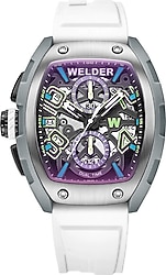 Welder W75 WRM5008 Beyaz-Gri Erkek Kol Saati