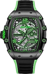 Welder W75 WRT1009 Siyah-Neon Yeşil Erkek Kol Saati
