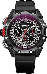 Welder W75 WWRR1004 Siyah Erkek Kol Saati