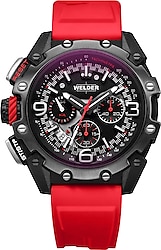 Welder W75 WWRR1005 Kırmızı Erkek Kol Saati
