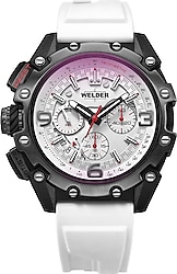 Welder W75 WWRR1006 Beyaz Erkek Kol Saati