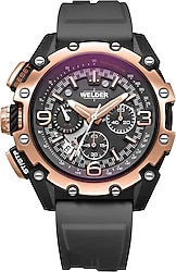 Welder W75 WWRR1008 Füme-Rose Gold Erkek Kol Saati
